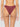 Ruffled Swim Briefs Bordeaux