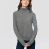 NOTSHY-Maglia Laurene Collo Alto in Cashmere Grigio-TRYME Shop