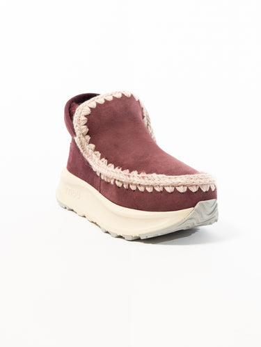 Stivaletto in Montone Speed Eskimo Sneakers Cabernet