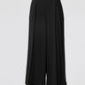 P.A.R.O.S.H.-Pantalone a Palazzo con Elastico in Vita Nero-TRYME Shop