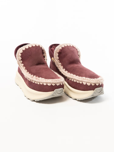 Stivaletto in Montone Speed Eskimo Sneakers Cabernet