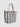 Borsa Shopper Large a Righe BIanco/Blu
