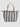 Borsa Shopper Large a Righe BIanco/Blu