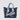 MC2 SAINT BARTH-Borsa Vanity in Cotone Canvas con Foulard sui Manici Blu-TRYME Shop