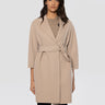 MAX MARA-Cappotto Cucito a Mano in Doppio di Lana Arona Beige-TRYME Shop