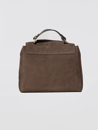 Borsa Sveva a Mano Piccola In Nabucco Testa di Moro