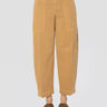 CLOSED-Pantaloni a Palloncino in Twill di Cotone Castagna-TRYME Shop