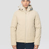 WOOLRICH-Giaccone Microfibra Mountain Cloth Beige-TRYME Shop