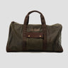 MC2 SAINT BARTH-Borsone da Viaggio Jetleg in Tessuto Wax Verde Militare-TRYME Shop