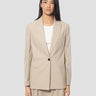 CLOSED-Blazer Oversize con Ampio Revers Beige/Argilla-TRYME Shop