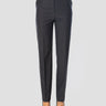 PINKO-Pantaloni Gamba Dritta Herringbone Blu-TRYME Shop