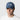 MC2 SAINT BARTH-Cappello da Baseball con Ricamo Time is Money in Tessuto Denim Blu-TRYME Shop