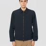WOOLRICH-Overshirt in Microfibra Sfoderata Blu-TRYME Shop