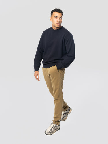 Pantalon chino en tissu sergé stretch sandale