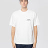 CLOSED-T-shirt Girocollo con Stampa sul Petto Bianco-TRYME Shop