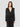 PINKO-Top con Cappuccio in Voile Semi Trasparente Nero-TRYME Shop