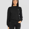 RALPH LAUREN-Felpa Girocollo Leggera Nero-TRYME Shop
