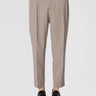BRIGLIA 1949-Pantaloni Portobellos in Fresco Lana Beige-TRYME Shop