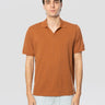 MC2 SAINT BARTH-Polo Charles in Piquet di Cotone Tabacco-TRYME Shop