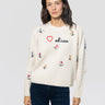 MC2 SAINT BARTH-Maglione Oversize Love Skiss Girls Avorio-TRYME Shop