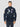 MC2 SAINT BARTH-Maglione Mezza Zip in Lana Patch Ski Blu-TRYME Shop