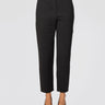MAX MARA MM-Pantaloni Linea Dritta in Jersey Nero-TRYME Shop