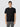 FILIPPO DE LAURENTIIS-T-shirt Girocollo in Crepe di Cotone Nero-TRYME Shop