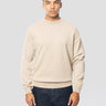 FILIPPO DE LAURENTIIS-Maglia Girocollo in Lana e Cashmere Ecru-TRYME Shop