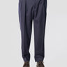 BRIGLIA 1949-Pantaloni in Lana Vergine con Pinces Blu-TRYME Shop