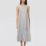 MAX MARA MM-Abito Lungo Smanicato Oversize Celeste-TRYME Shop