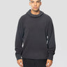 GOLDWIN-Maglia Tecnica con Cappuccio in Pile Senza Cuciture Grigio-TRYME Shop