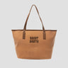 MC2 SAINT BARTH-City Bag Medium in Tessuto Wax Marrone-TRYME Shop