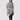 MAX MARA-Poncho in Lana con Frange Hilde Grigio-TRYME Shop