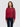 Maglia Girocollo Cropped Gaston in Cashmere Borgogna