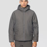 GOLDWIN-Giaccone Imbottito con Cappuccio Tsubai Grigio Lunare-TRYME Shop