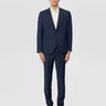 LATORRE-Completo Sartoriale in Misto Lana Vergine Blu-TRYME Shop