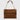 ORCIANI-Borsa in Pelle scamosciata Venus Large Cacao-TRYME Shop