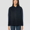 MAX MARA-Cappotto Corto con Cappuccio Blu-TRYME Shop