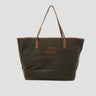 MC2 SAINT BARTH-City Bag in Tessuto Wax Verde Militare-TRYME Shop