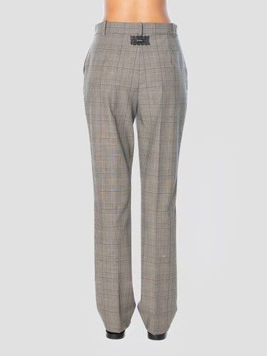 Hose mit geradem Bein Prinz von Galles Braun