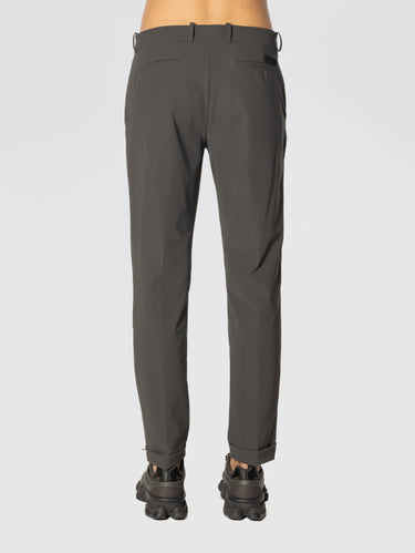 Pantaloni Chino in Tessuto Tecnico Surflex Verde