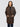 Cappotto in Pelle Bonded Suede Marrone