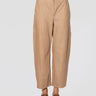 MAX MARA MM-Pantaloni Barrel Leg Denim Noce-TRYME Shop