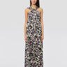 ESSENTIEL ANTWERP-Abito Elegante Lungo e Fluido Stampa Multicolor-TRYME Shop