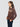 Maglione Girocollo Strassata con Strass Marrone