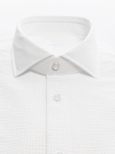 Camicia Active Shirt in Seersucker Bianco