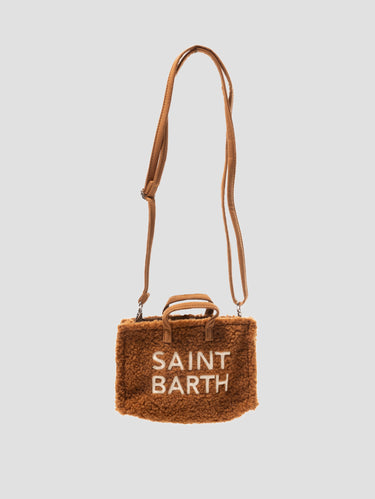 Petit sac porte-téléphone Teddy marron