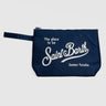 MC2 SAINT BARTH-Pochette Large in Neoprene Blu-TRYME Shop