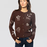 MC2 SAINT BARTH-Cardigan Sierra Bonjour St. Barth Marrone-TRYME Shop