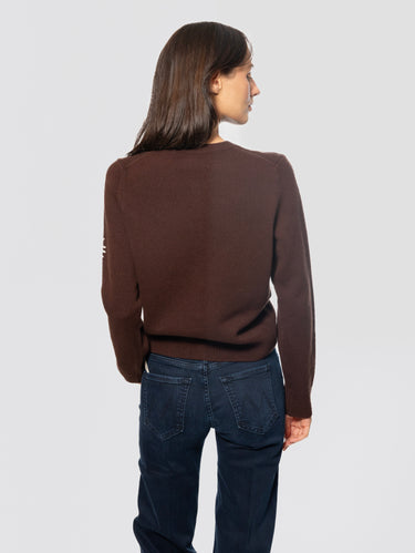 Cardigan Sierra Bonjour St. Barth Marrone
